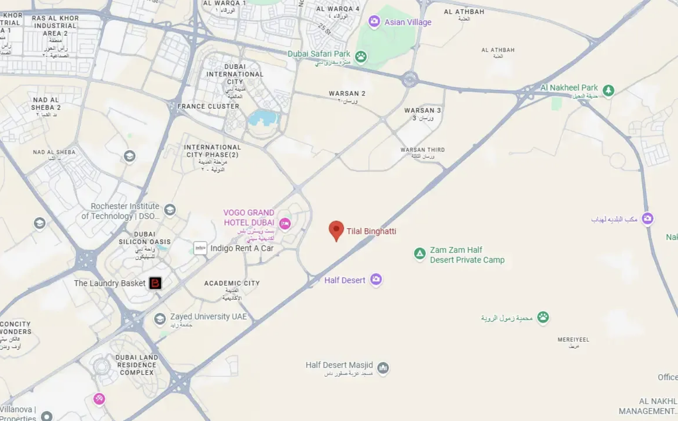 موقع تلال بن غاطي على الخريطة