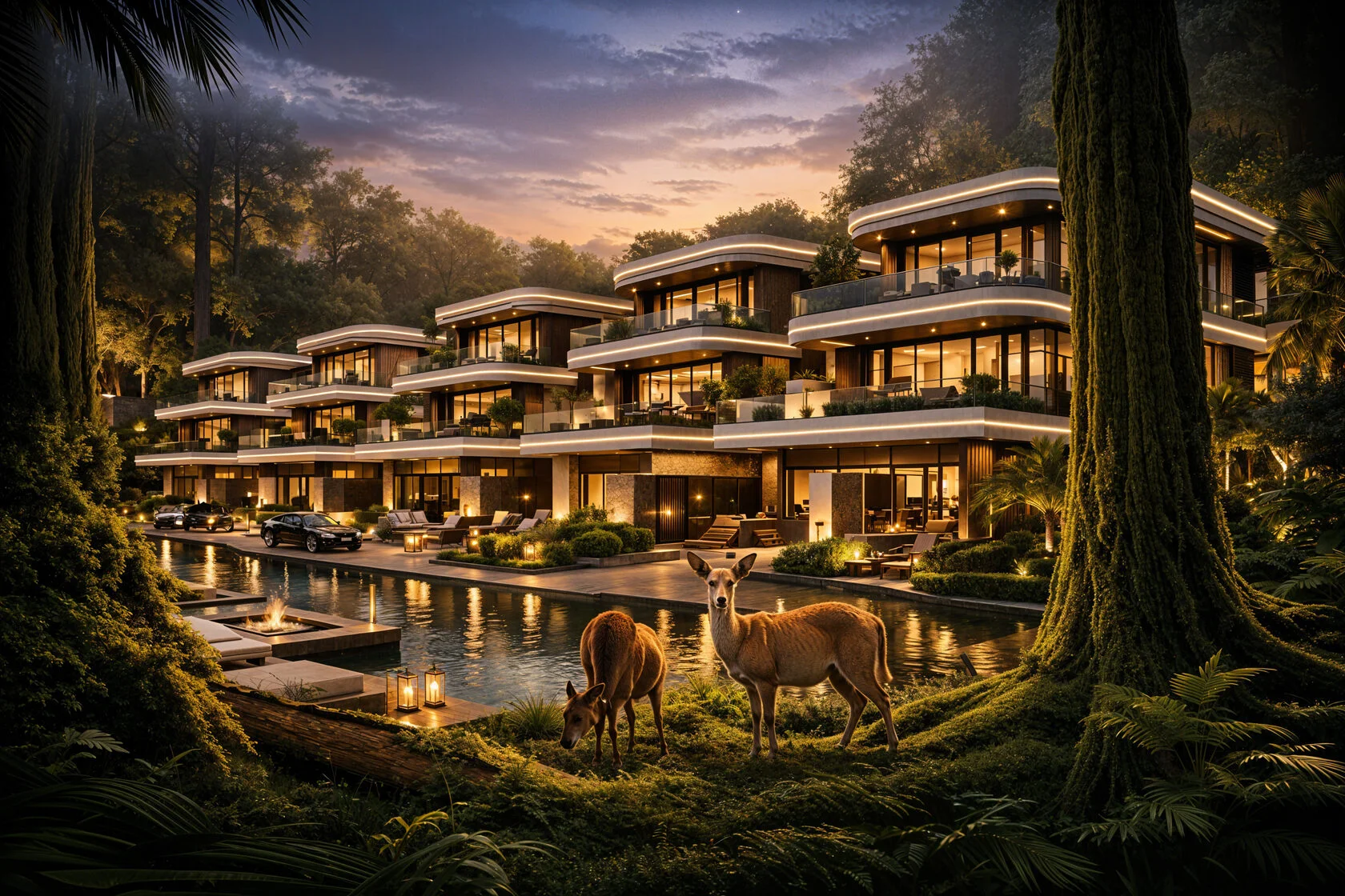 فيلا تلال بن غاطي - ليلية